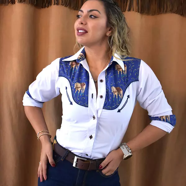 Camisa Vaquera Dama 54